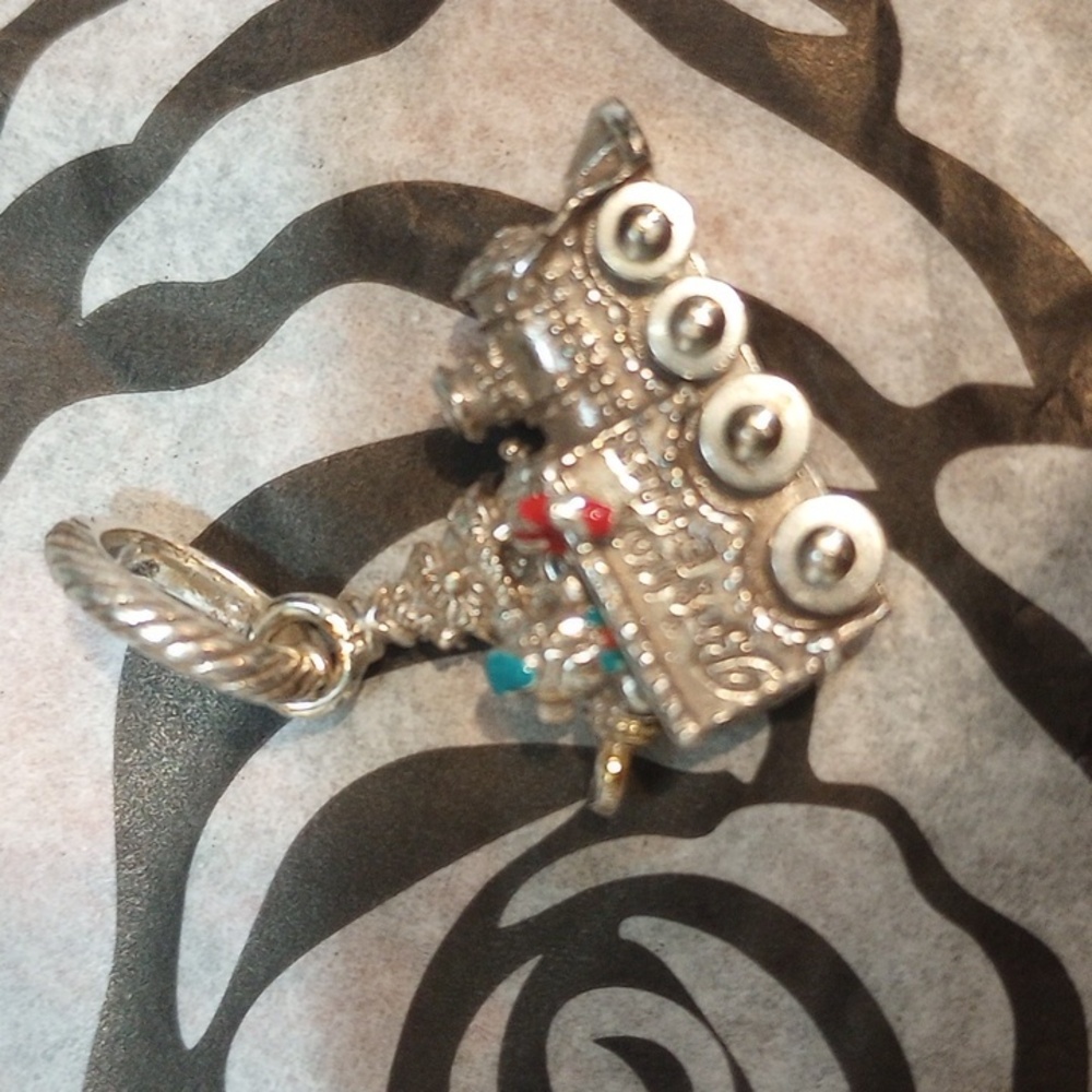 Brighton Silver Train Charm Pendant - Picture 2 of 3